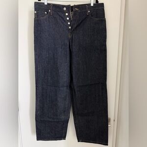COS Rider Raw Men's Relaxed Jeans in Dark Indigo